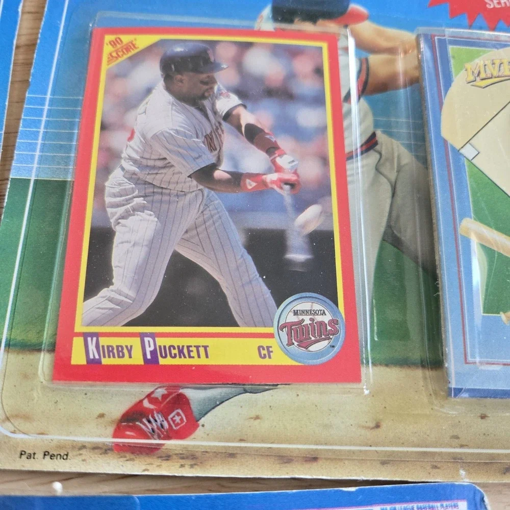Lot‎ of 3 1990 MLB MVP Major League Players Collector Pin Series- Unopened